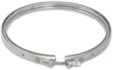 DPF mounting clamp